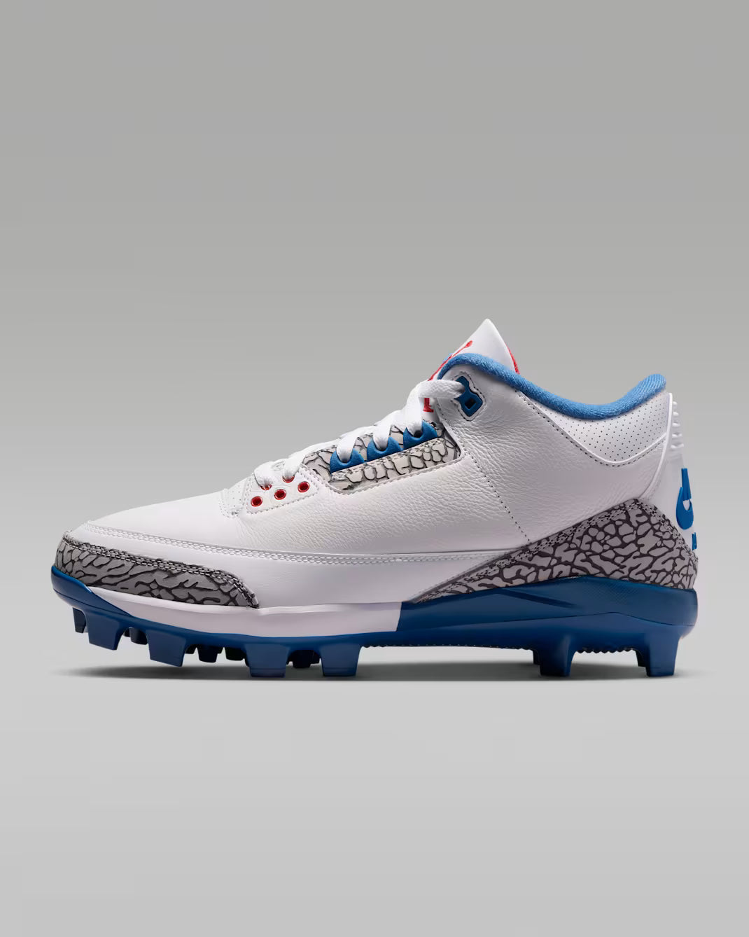 Jordan 3 Retro MCS "True Blue" Men's Baseball Cleats