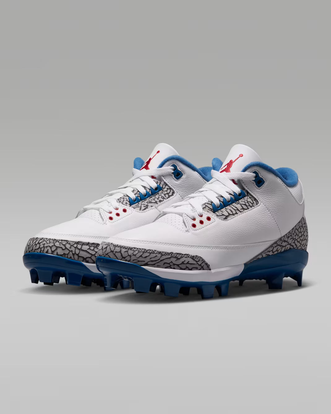 Jordan 3 Retro MCS "True Blue" Men's Baseball Cleats